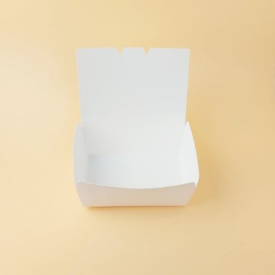 [민영제지] 종이 용기 종이 도시락 답례품 상자 디저트 상자 하늘도시락(대)